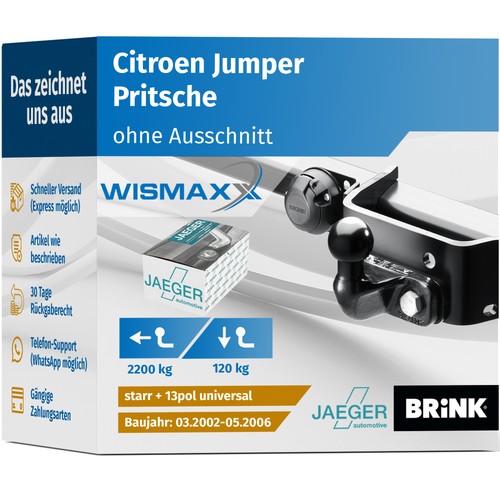 Anhängerkupplung für citroen - anhÄngerkupplung,
