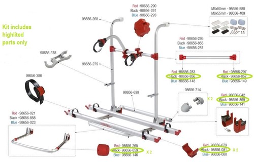Fiamma fahrrad rack pro - fahrrad,